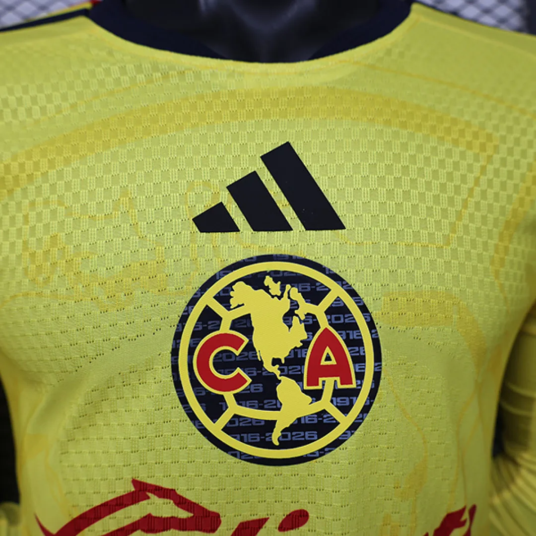 Club América 2026/27 Domicile Maillot Manches Longues Version Joueur — 2