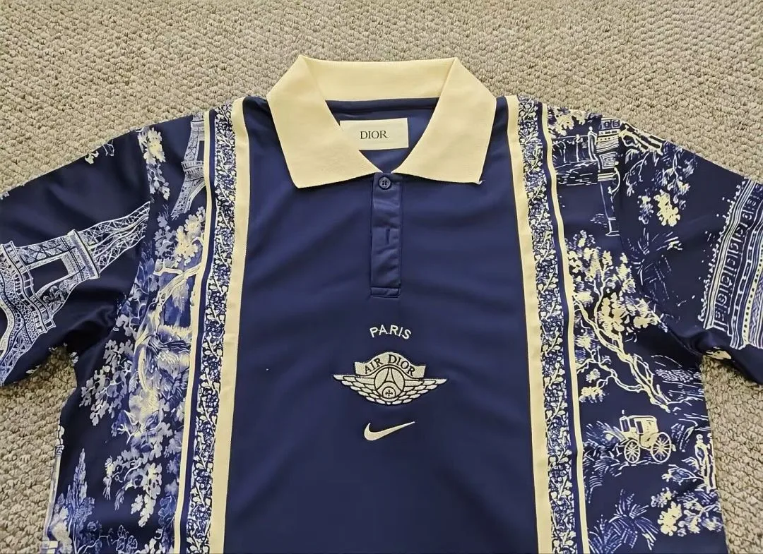 Paris Saint-Germain Shirt Short Sleeve Dior — 2