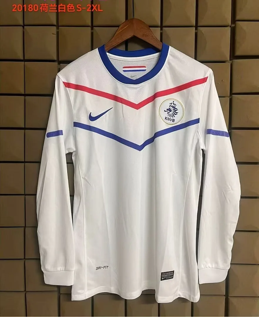 Niederlande 2010 Auswärts Trikot Langarm — 2