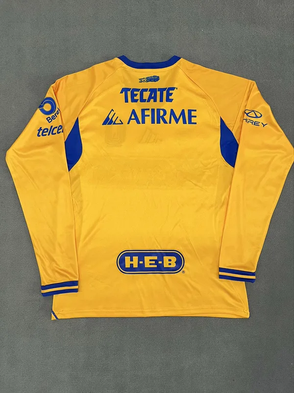 Tigres UANL 2025/26 Domicile Maillot Manches Longues — 1