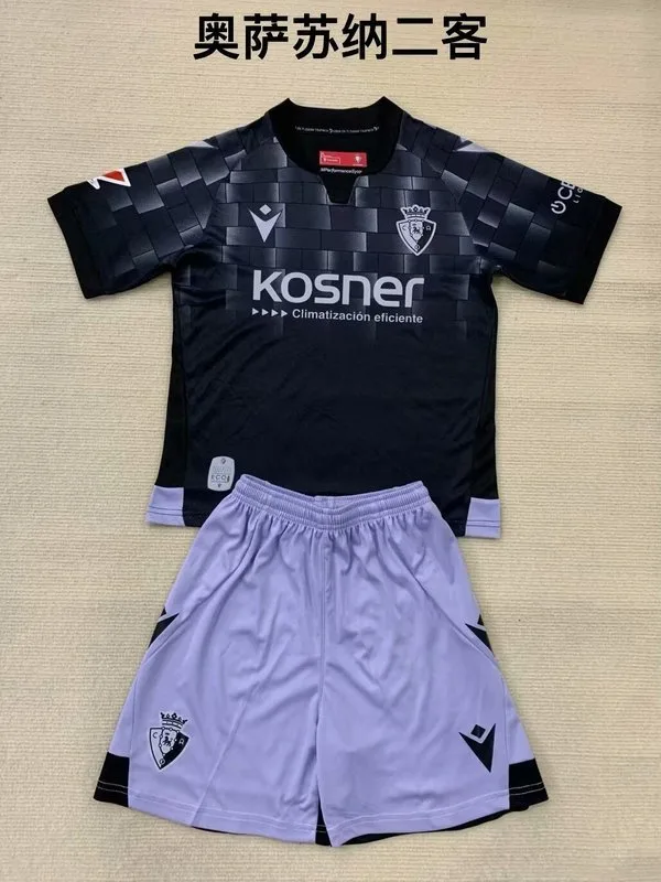 Osasuna 2024/25 Third Ensemble Enfant — 2