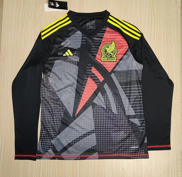 Mexique 2024/25 Gardien Maillot Manches Longues Black — 1