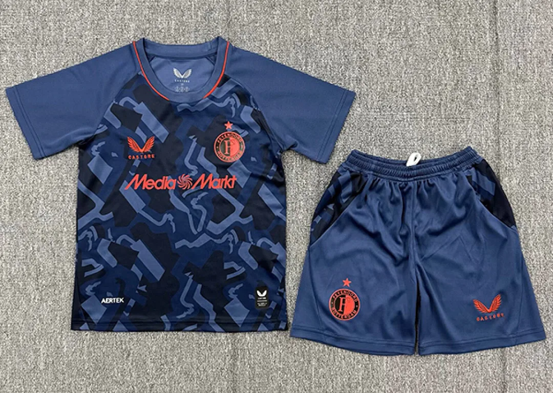Feyenoord 2026/27 Third Kids Kit — 2