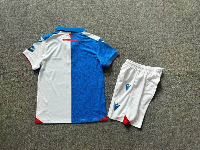 Blackburn Rovers 2024/25 Home Kids Kit