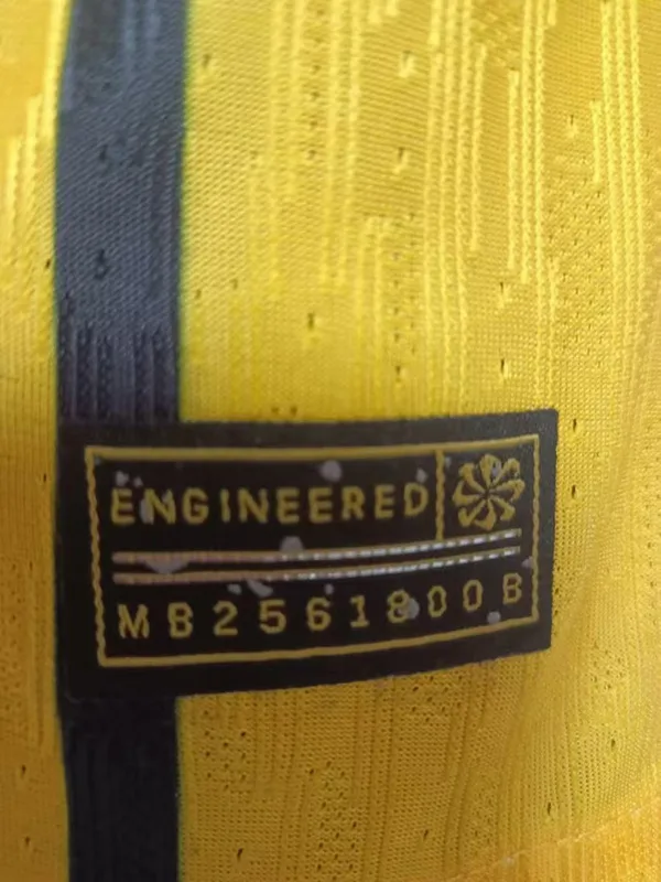 Brighton 2024/25 Away Shirt Player Version Yellow — 2
