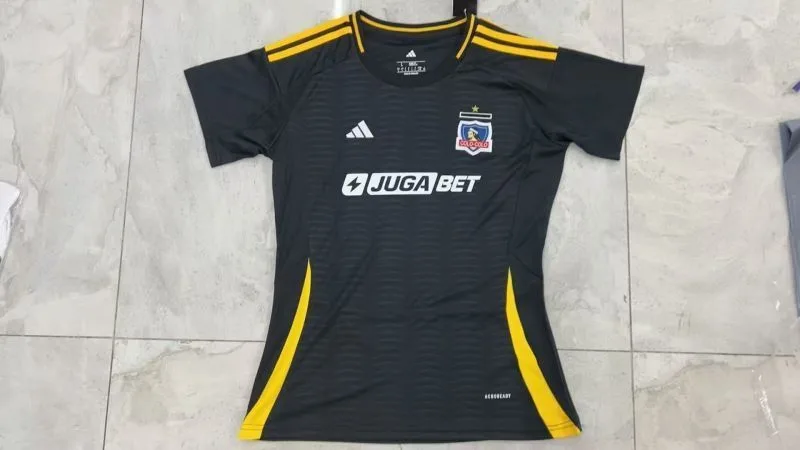 Colo-Colo 2025/26 Away Women's Shirt Black — 1
