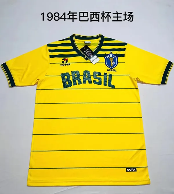 Brazil 1984 Home Shirt — 2