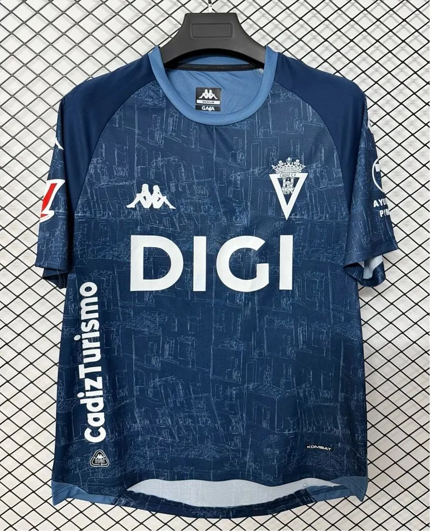 Cádiz 2026/27 Away Shirt Short Sleeve Blue — 2