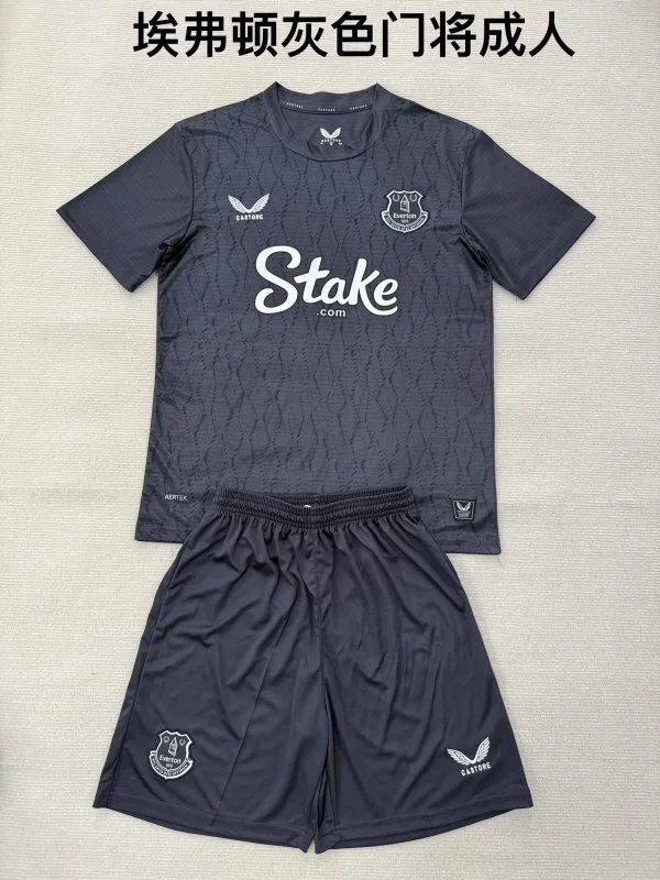Everton 2025/26 Torwart Set Kinder Grey