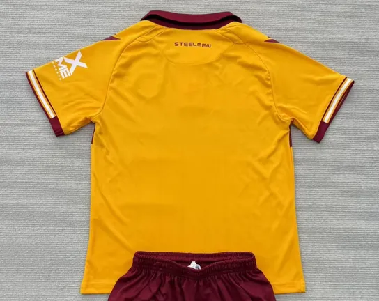 Motherwell 2025/26 Domicile Maillot Manches Courtes