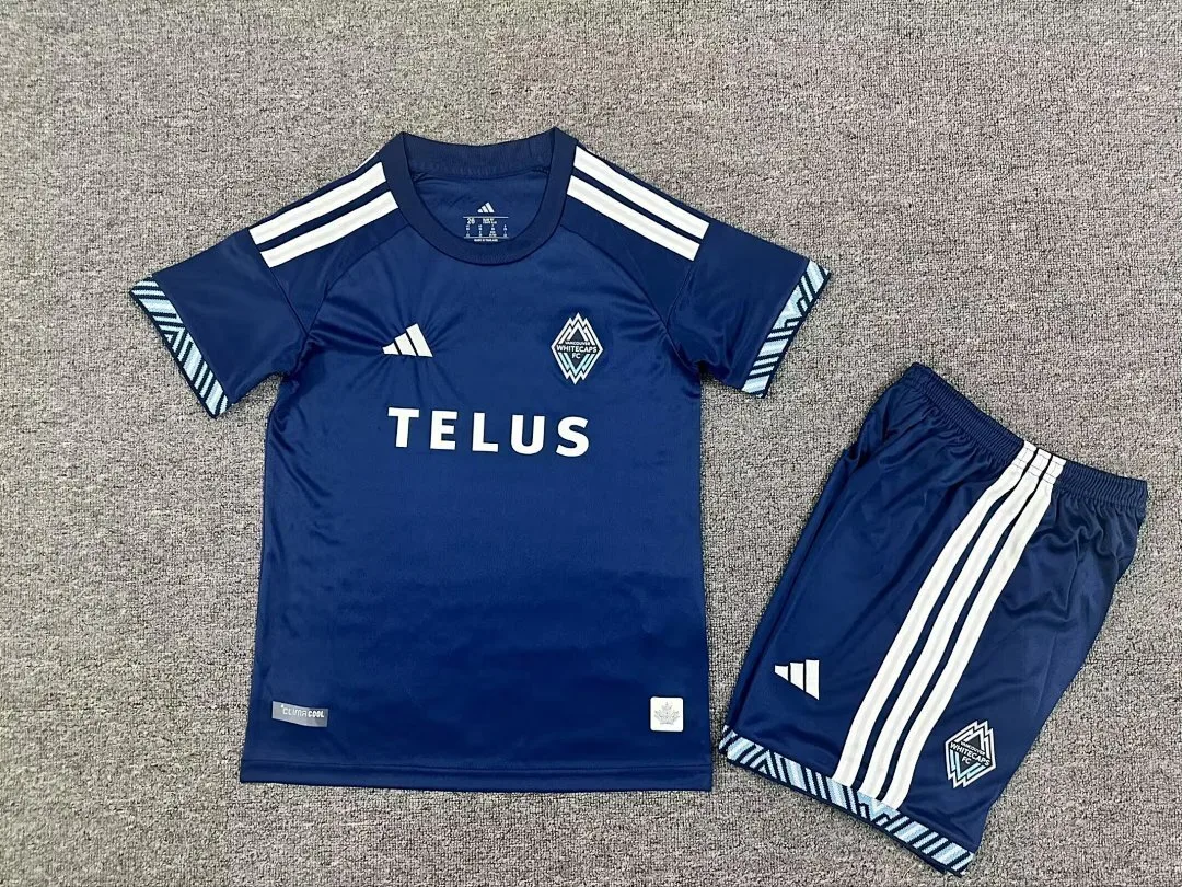 Vancouver Whitecaps 2026/27 Home Kids Kit — 2