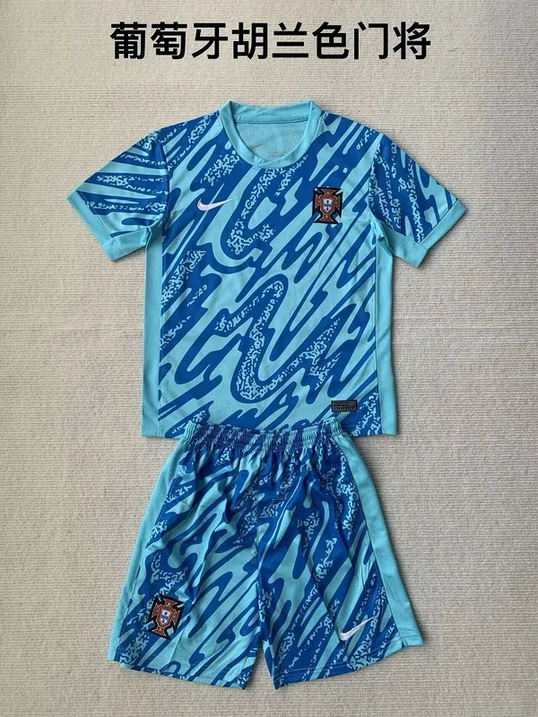 Portugal 2024 Gardien Ensemble Enfant Blue — 1