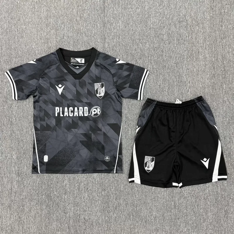 Vitória Guimarães 2025/26 Away Kids Kit — 2