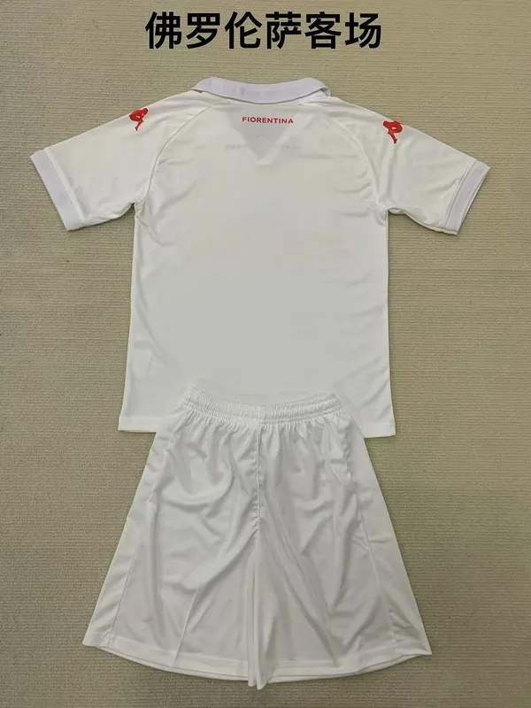 Fiorentina 2024/25 Segunda Equipación Conjunto de Niño — 2