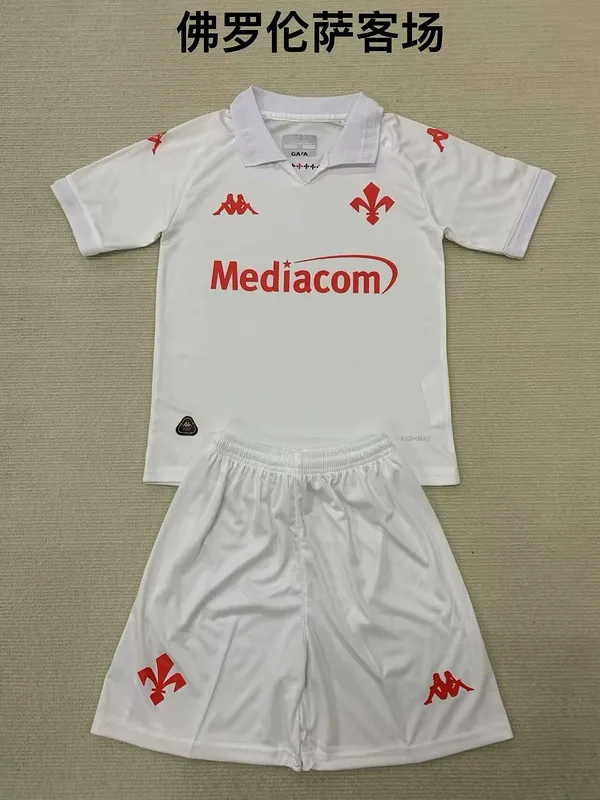 Fiorentina 2024/25 Segunda Equipación Conjunto de Niño