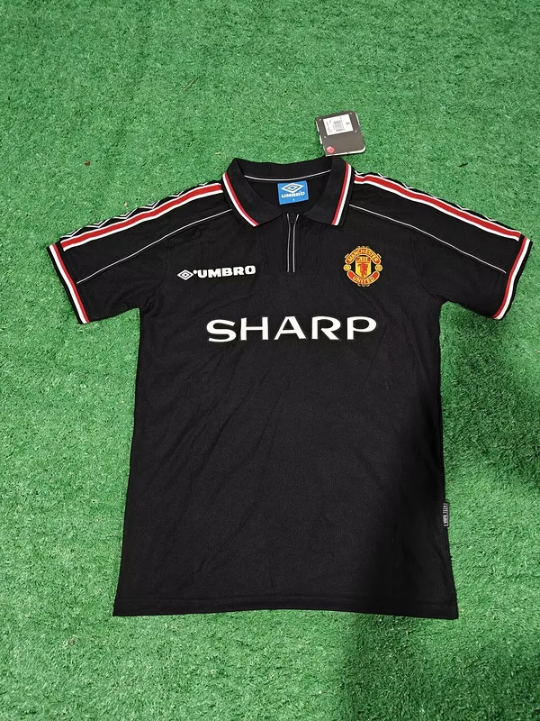 Manchester United 1999 Trikot Black