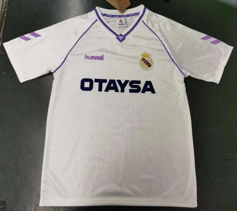 Real Madrid 1990/91 Home Shirt — 2