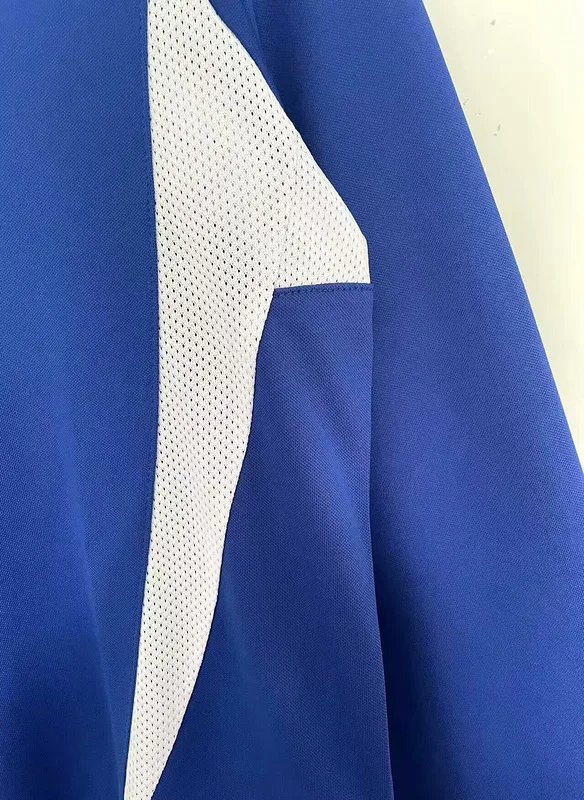 Brazil 2002 Away Shirt Long Sleeve Blue — 2