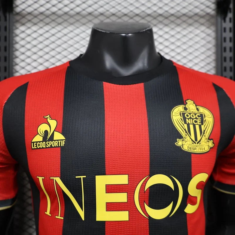 Nice 2024/25 Heim Trikot Spielerversion — 2