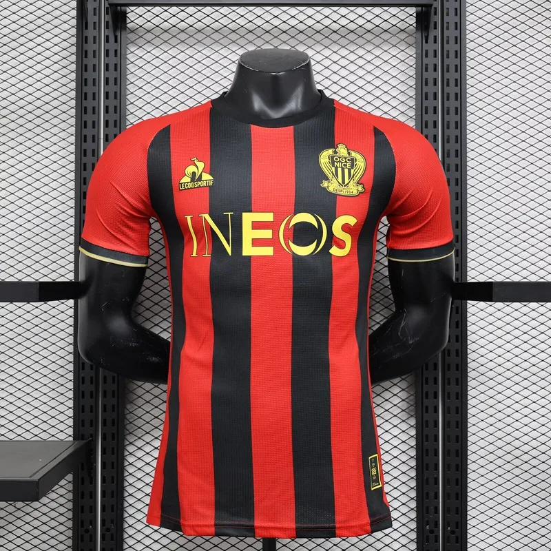Nice 2024/25 Heim Trikot Spielerversion