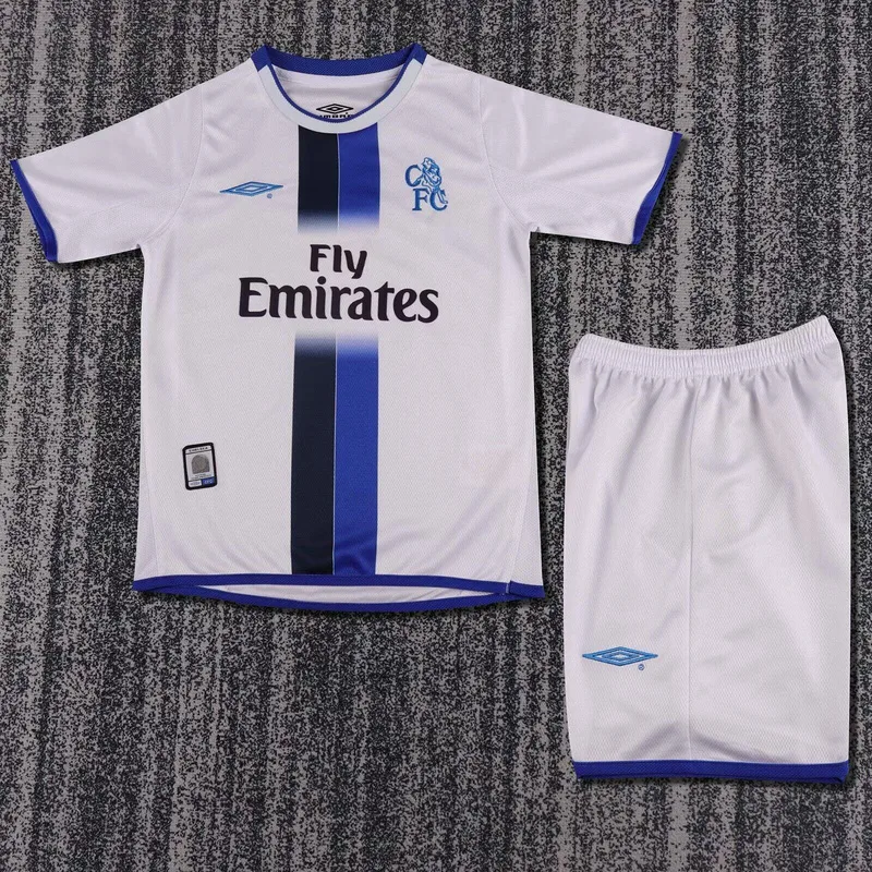 Chelsea 2003/05 Segunda Equipación Conjunto de Niño
