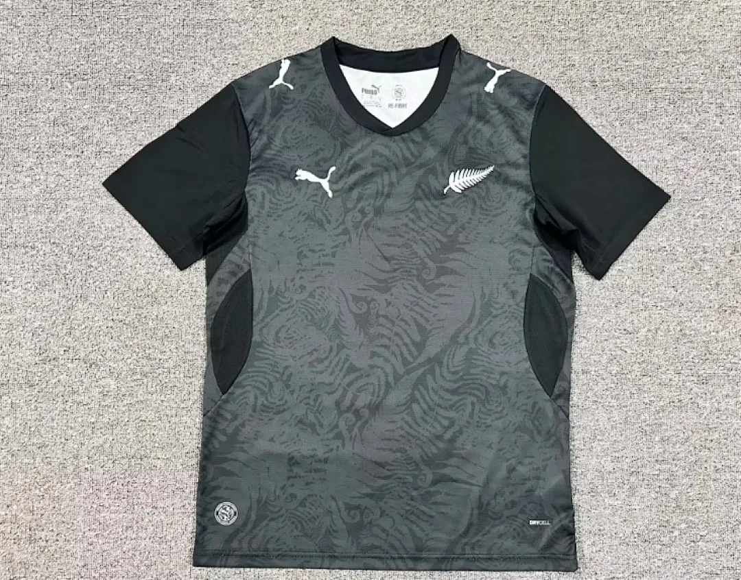 Neuseeland 2026 Heim Trikot Black