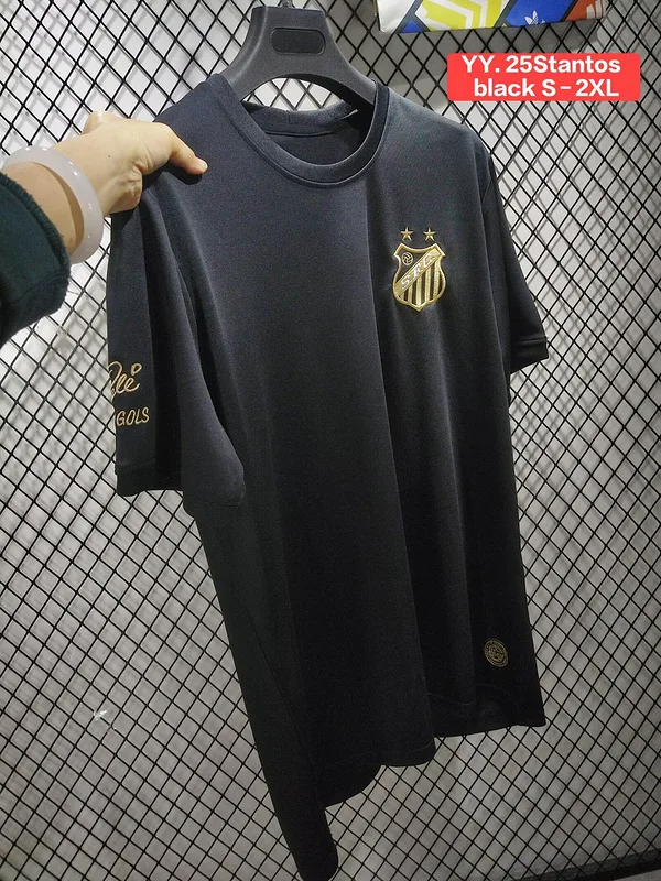 Santos 2025/26 Shirt Black