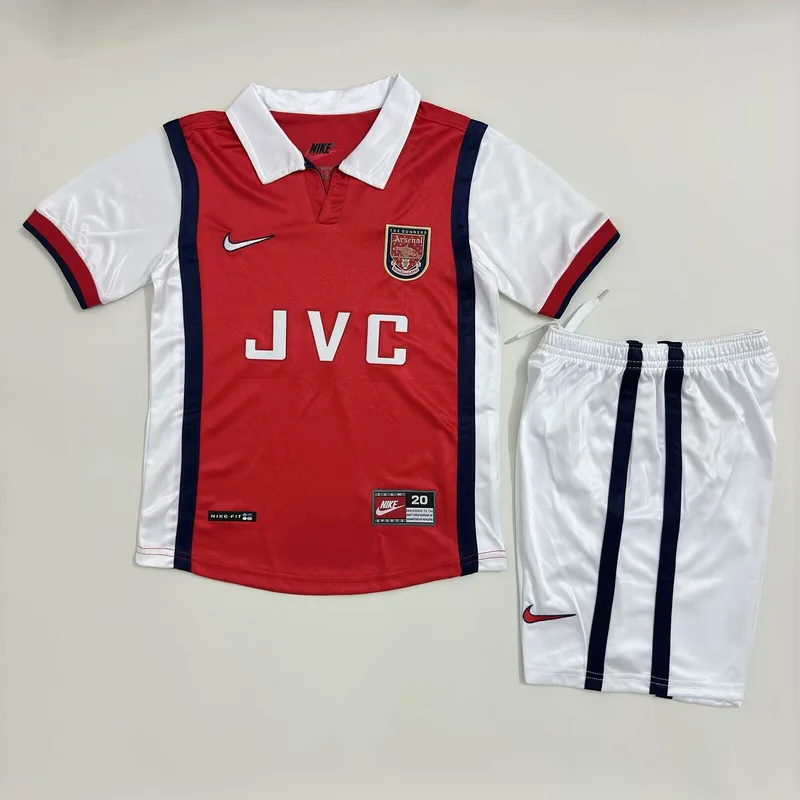 Arsenal 1998/99 Home Kids Kit — 1