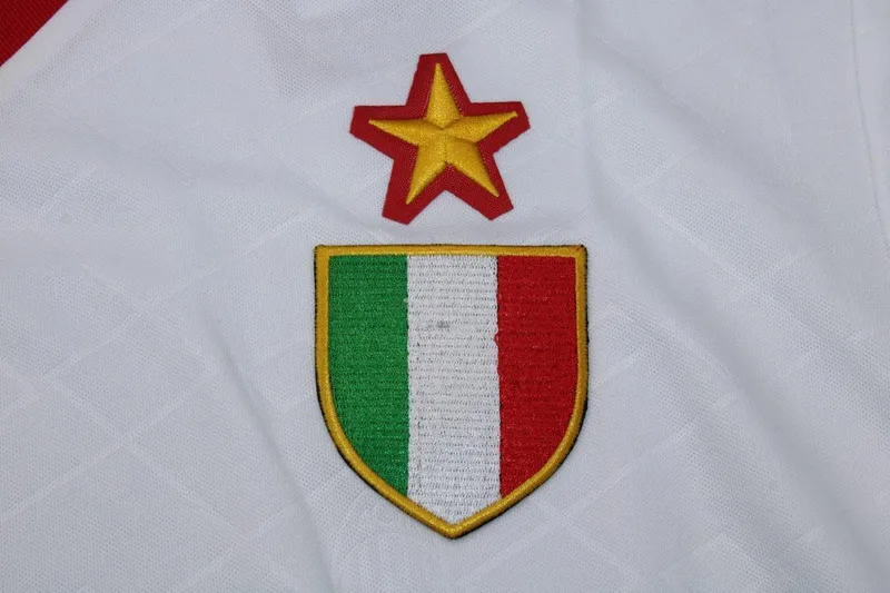 AC Milan 1994 Shirt Champions White
