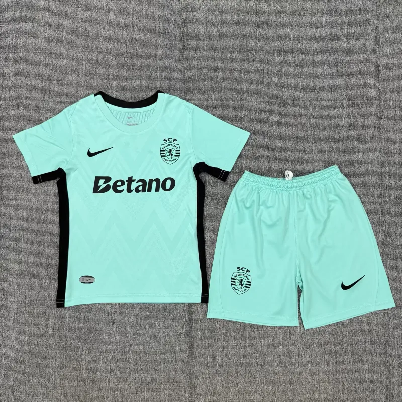 Sporting CP 2025/26 Ausweich Set Kinder