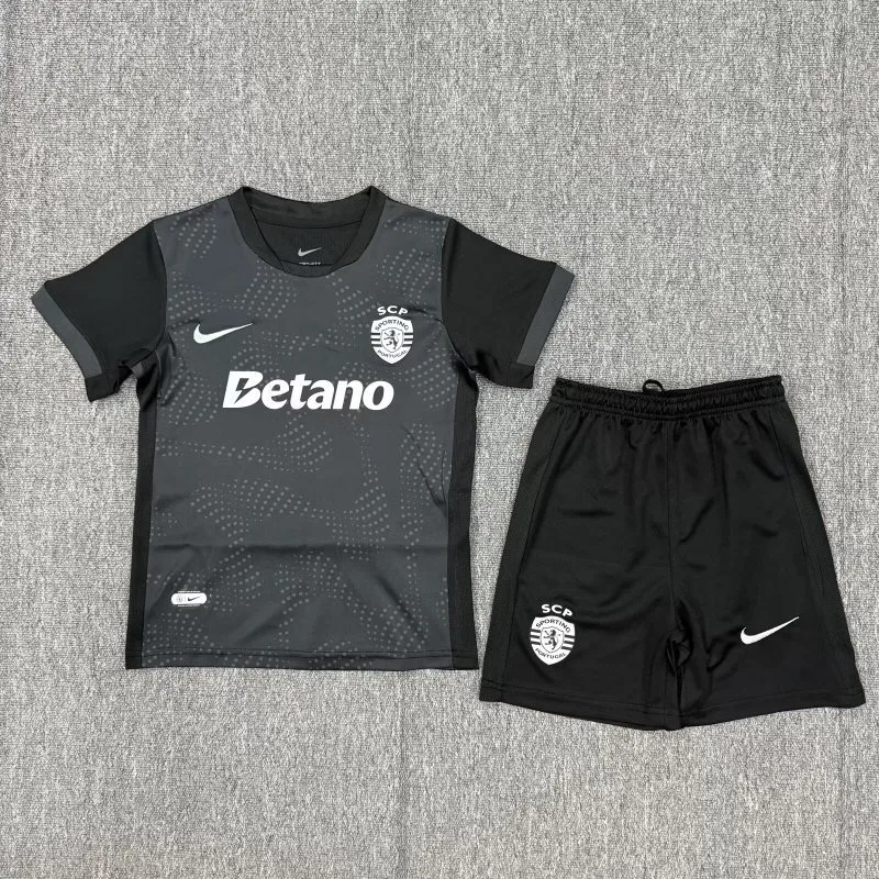 Sporting CP 2025/26 Ausweich Set Kinder — 2