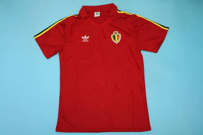 Belgium 1986 Home Shirt Player Version — 1