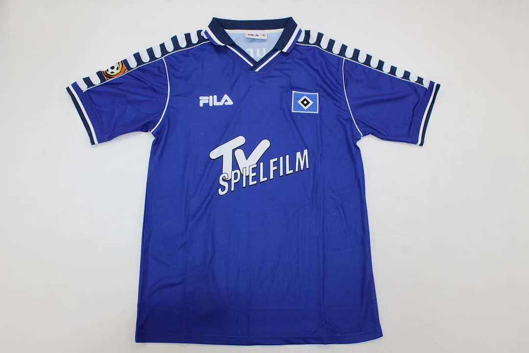 Hamburger SV 2000/01 Away Shirt Blue
