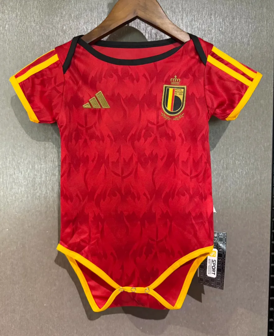Belgium 2026 Home Baby Shirt — 2