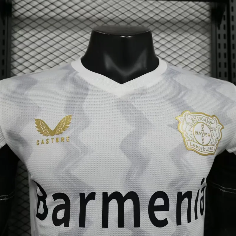 Bayer Leverkusen 2024/25 Shirt Player Version White — 1
