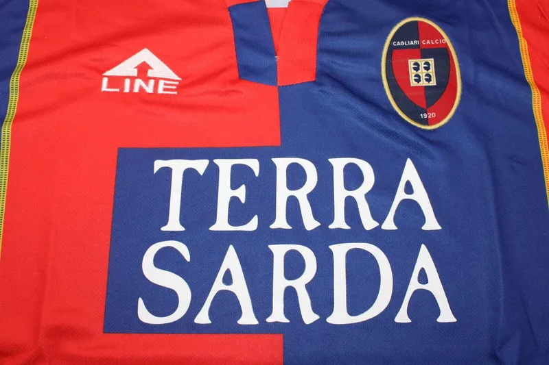 Cagliari 2003/04 Home Shirt — 1