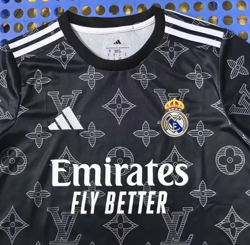 Real Madrid Shirt Black — 2