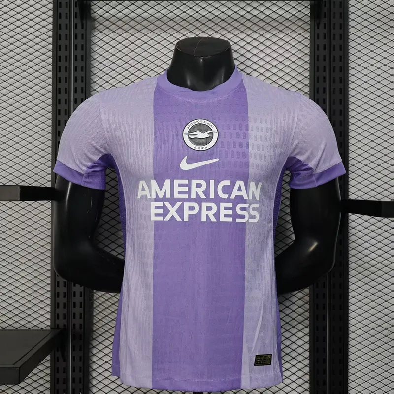 Brighton 2025/26 Away Shirt Player Version — 1