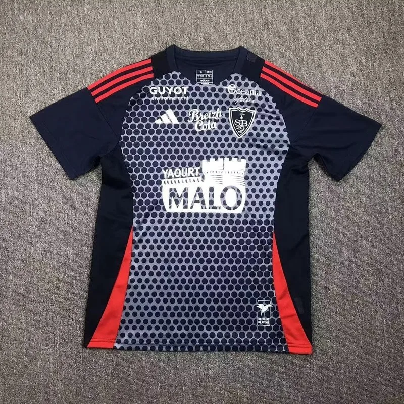 Brest 2024/25 Third Shirt Black — 2