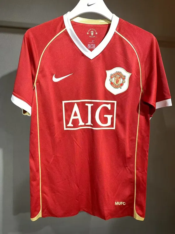 Manchester United 2006/07 Heim Trikot Spielerversion