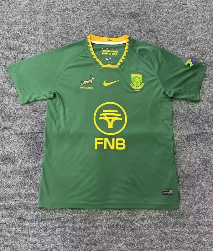 South Africa 2025/26 Shirt Short Sleeve Green