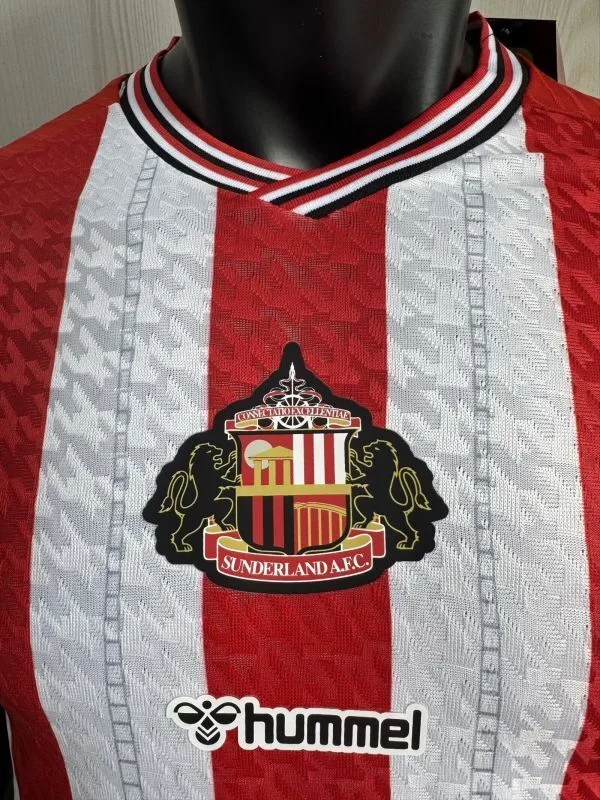 Sunderland 2025/26 Home Shirt Player Version