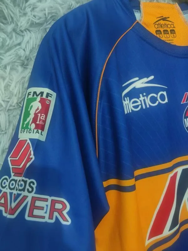 Tigres UANL 2005 Away Shirt Blue — 2