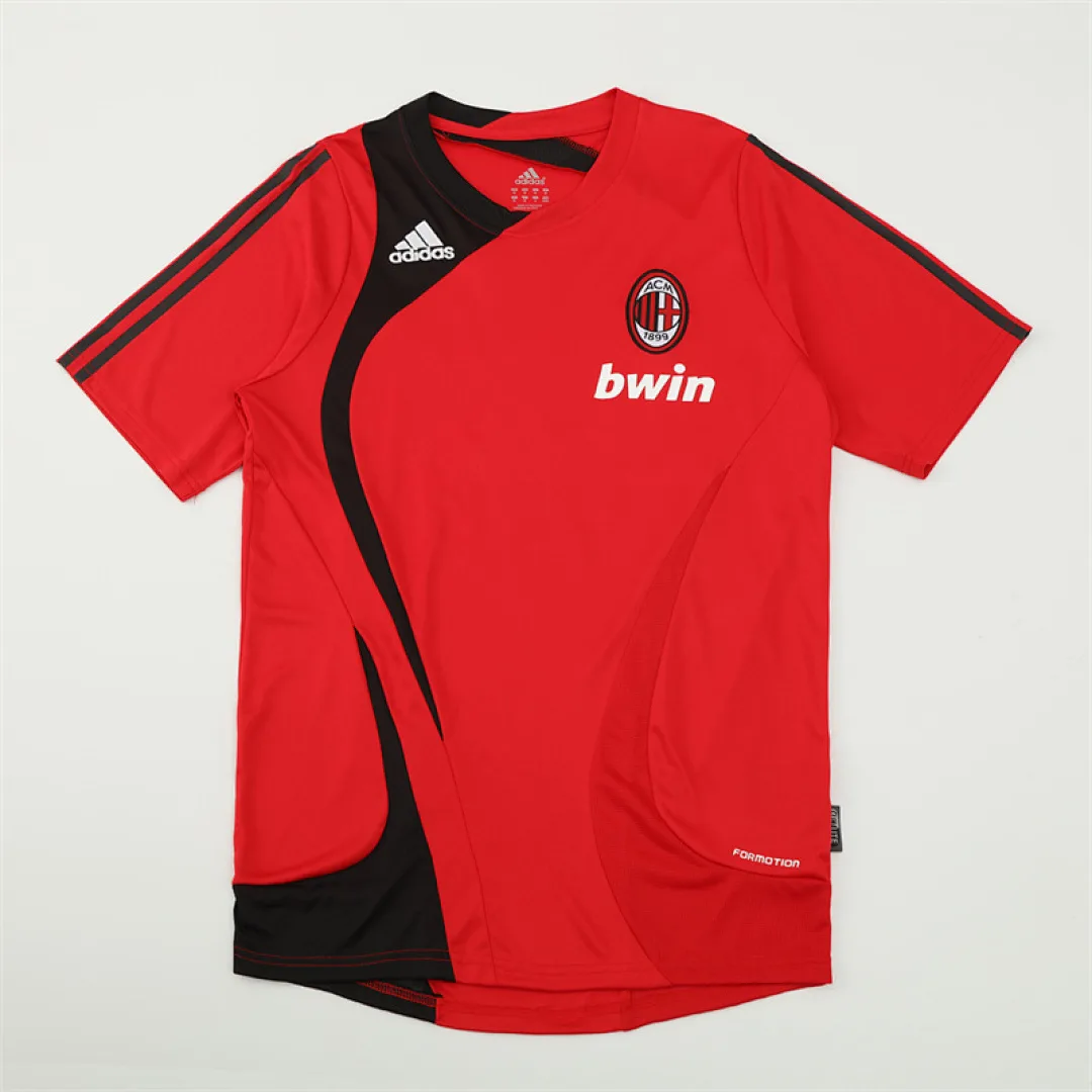 AC Milan 2007/08 Training Shirt Red — 1
