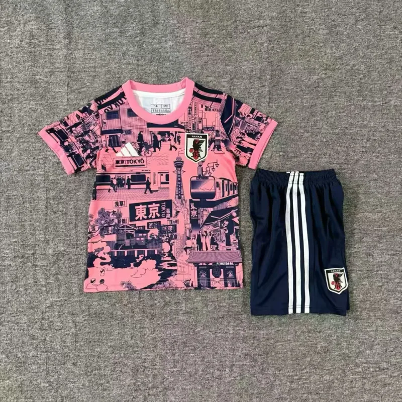 Japan 2025/26 Kids Kit Pink