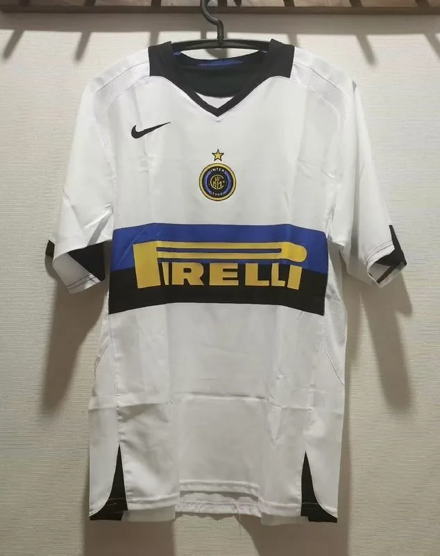 Inter Milan 2005/06 Away Shirt White — 2