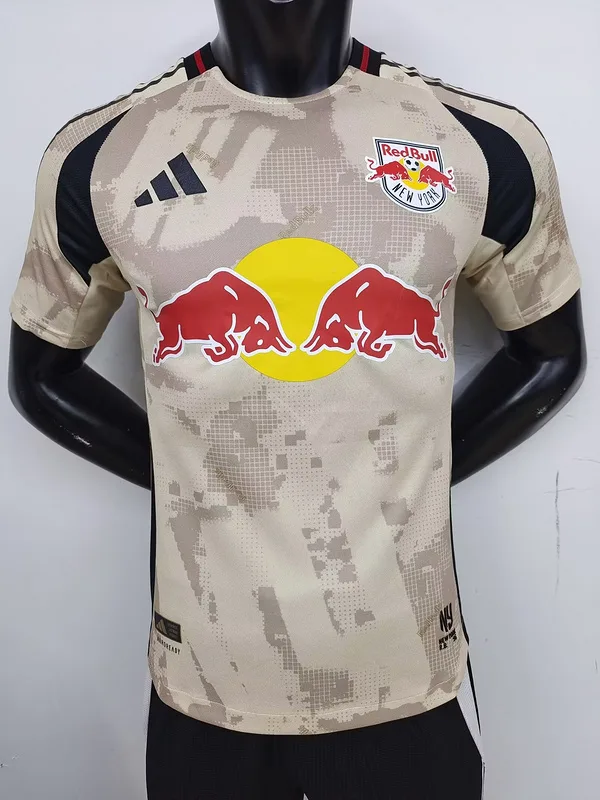 New York Red Bulls 2025/26 Extérieur Maillot Version Joueur
