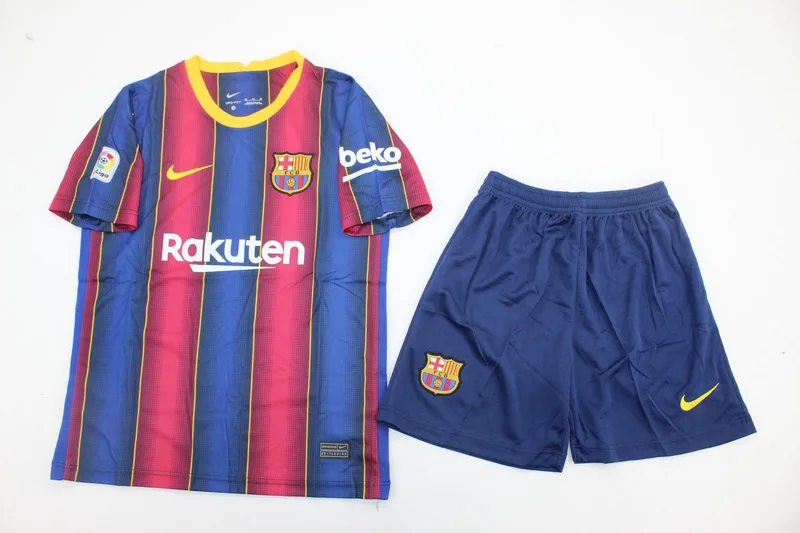 Barcelona 2020/21 Primera Equipación Conjunto de Niño