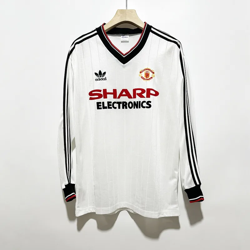 Manchester United 1982/83 Away Shirt Long Sleeve