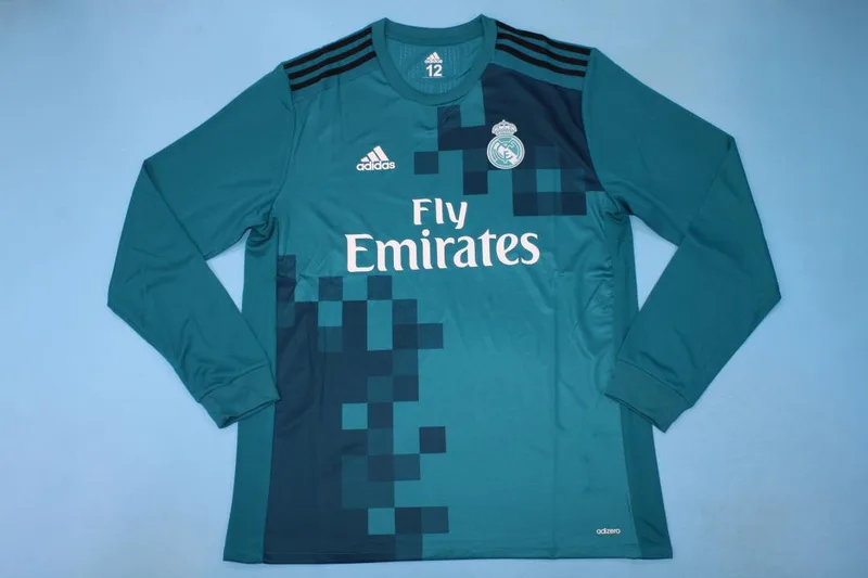 Real Madrid 2017/18 Third Shirt Long Sleeve Player Version
